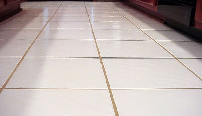 Living Room Tile Cleaning
