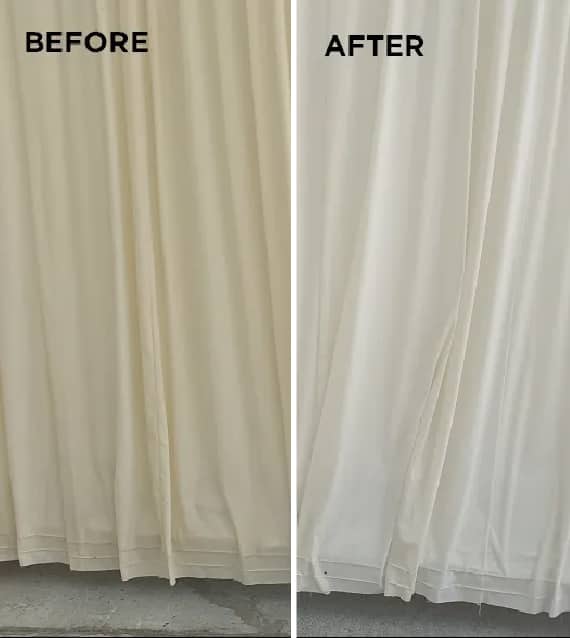 Exceptional Curtain Cleaning